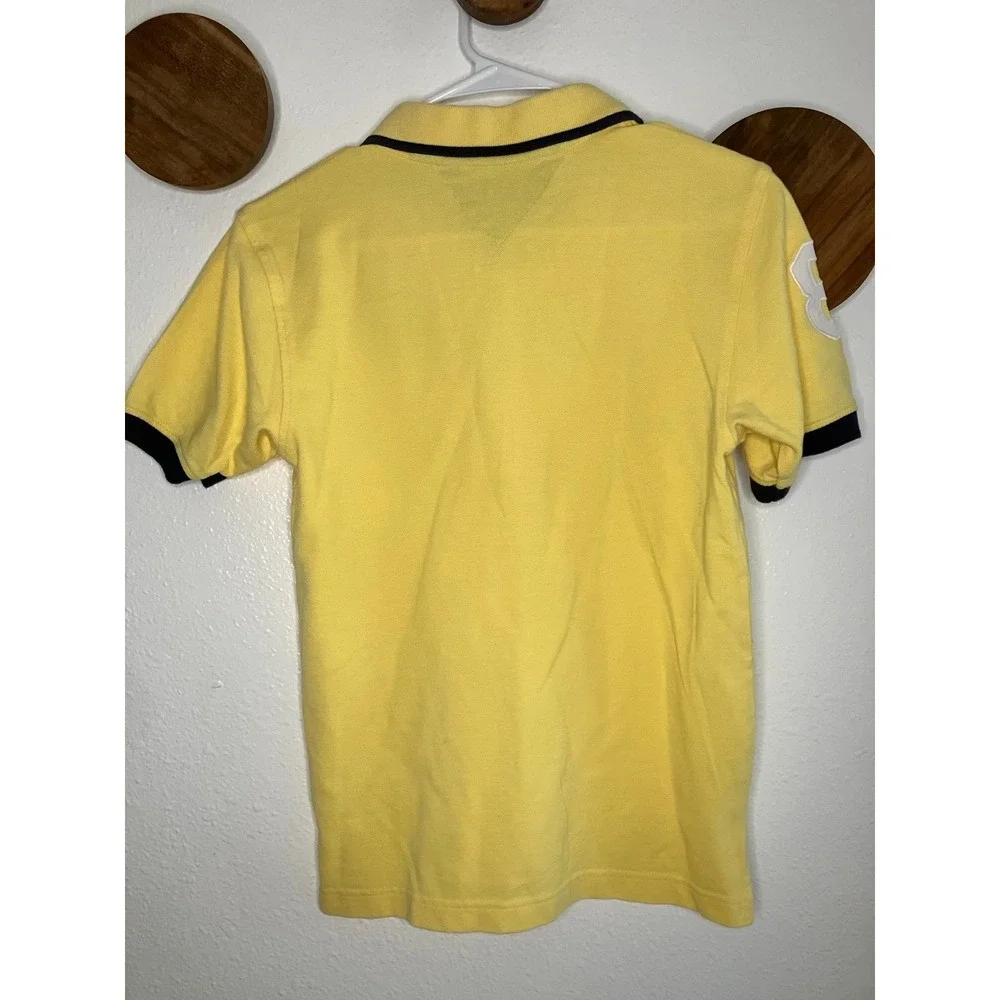 Tommy Hilfiger 2016 Butter Yellow‎ Polo Boys Size Medium 12/14